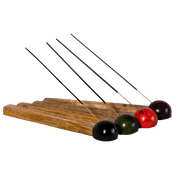 MANGO WOOD MATCHSTICK INCENSE HOLDER - {{ ecool-designs }}